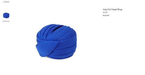 Gucci turban scam